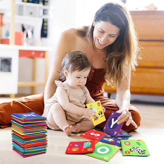 Soft Alphabet Learning Cards